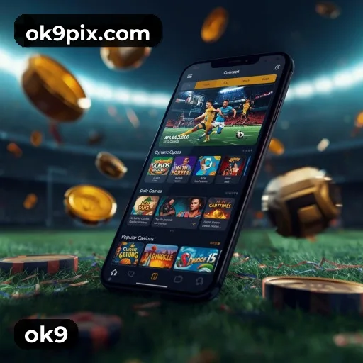 Catálogo ok9 2.547 jogos - Pragmatic Play, Evolution, NetEnt